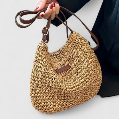 Elodie™ | Elegante Geweven Schoudertas