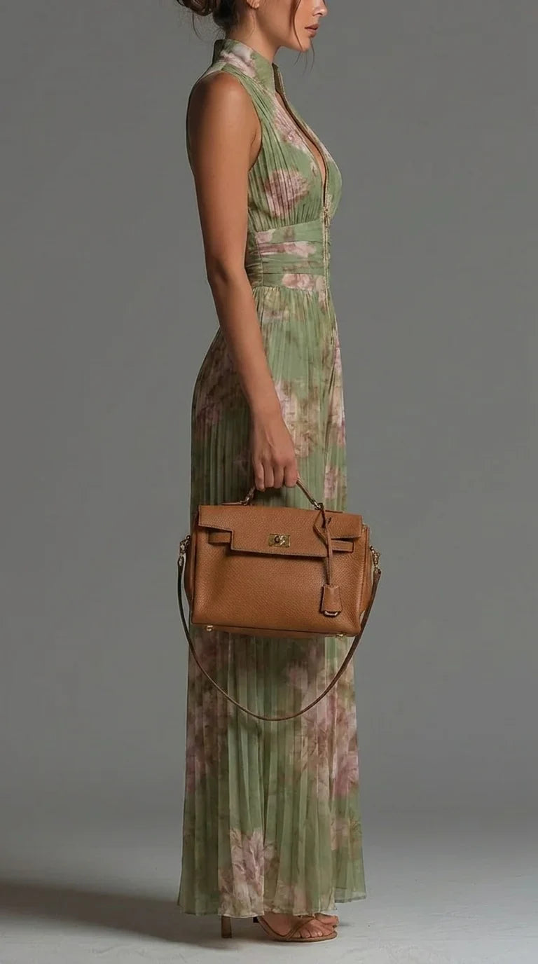 Laure™ | Elegante Mouwloze Jumpsuit met V-Hals