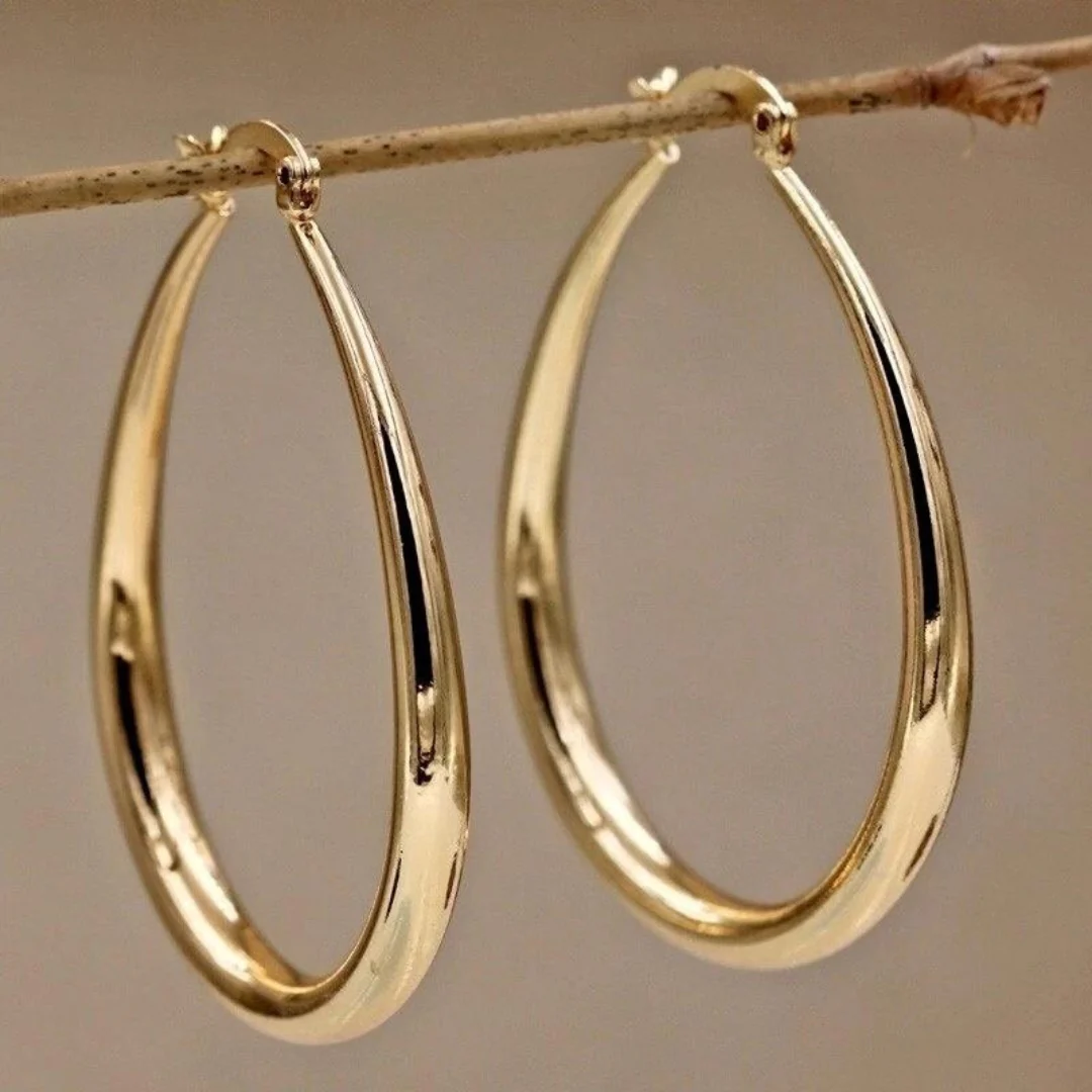 Isabeau™ | Vintage Gouden Oorbellen