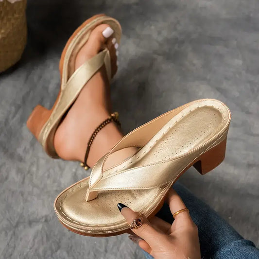 Elora™ | Comfort Sandalen met Elegante Hak