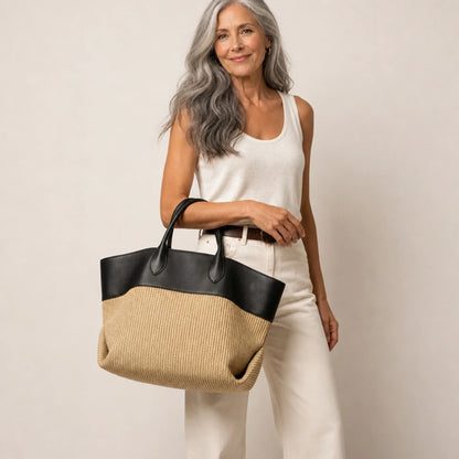 Camille™ | Colorblock Shopper Met Luxe Uitstraling