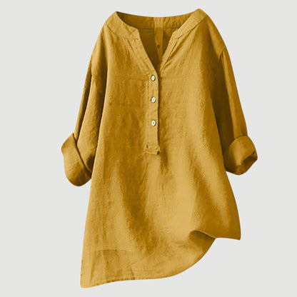 Norina | Comfort Linnen Blouse